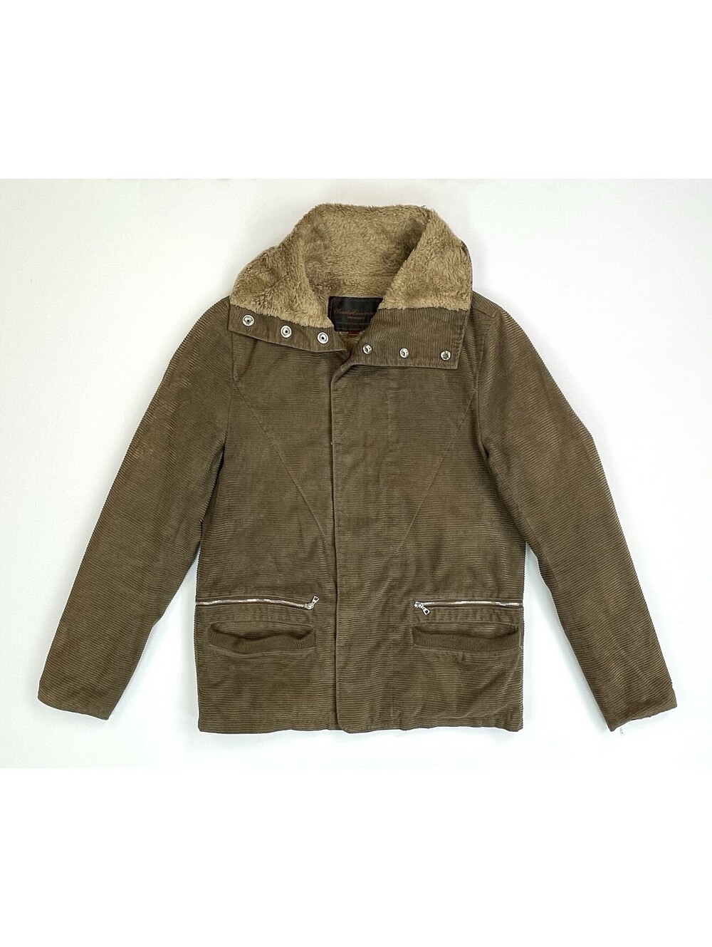UNDERCOVER AW05 Arts&Crafts Corduroy Fleece Moto Jacket Archive Jun Takahashi 2